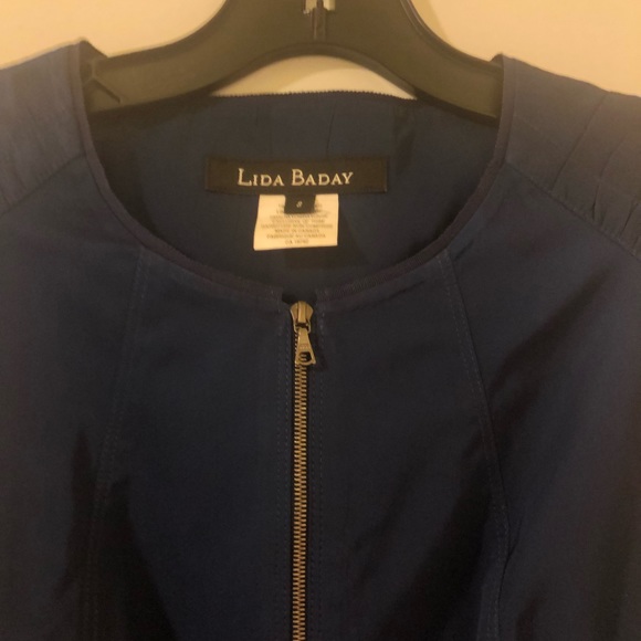 Lisa Baday Navy Dress - Picture 2 of 4